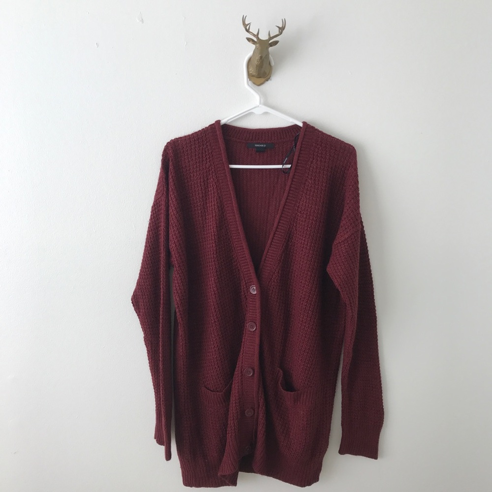 Long cardigan from Forever 21